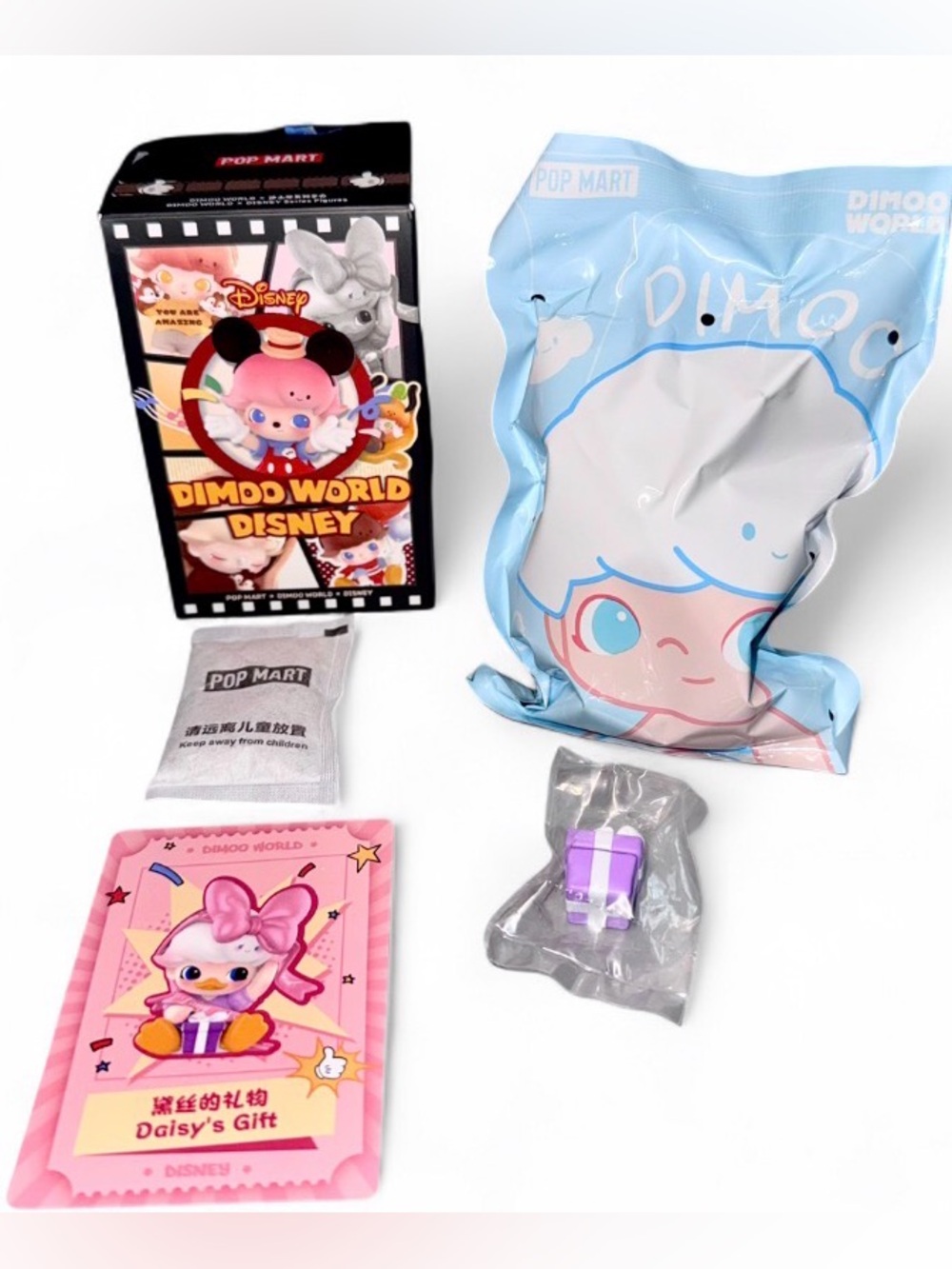 New POP MART Disney x DIMOO World Series – Confirmed Daisy’s Gift 🎀🦆